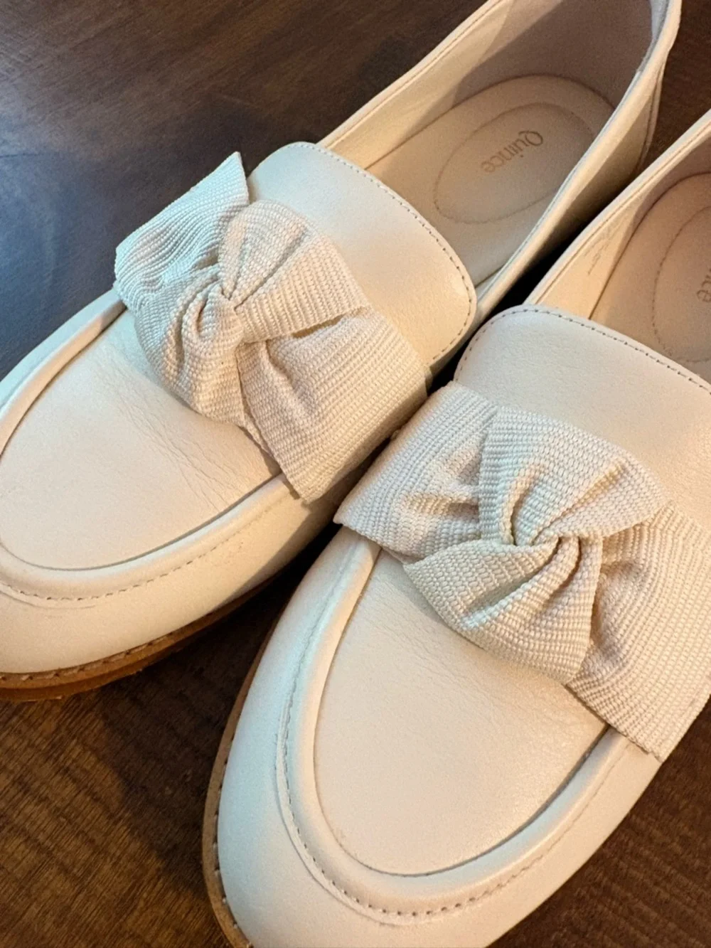 Italian leather loafers